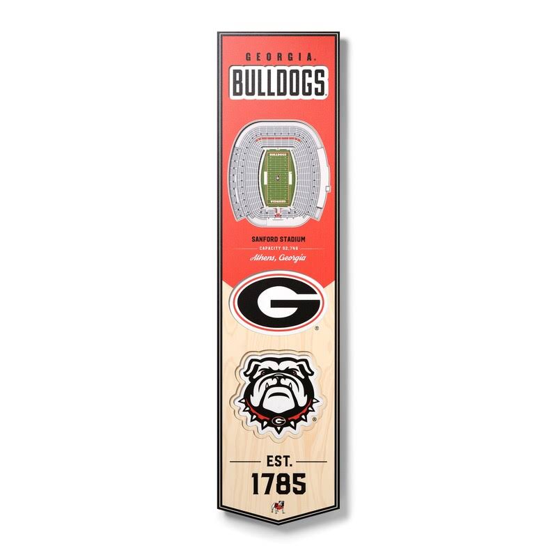 NCAA 3D Stadium Banner 8x32 R419