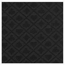 Black Suited Speed Cloth Poker Table with Folding Legs 84 x 42 inch G801769