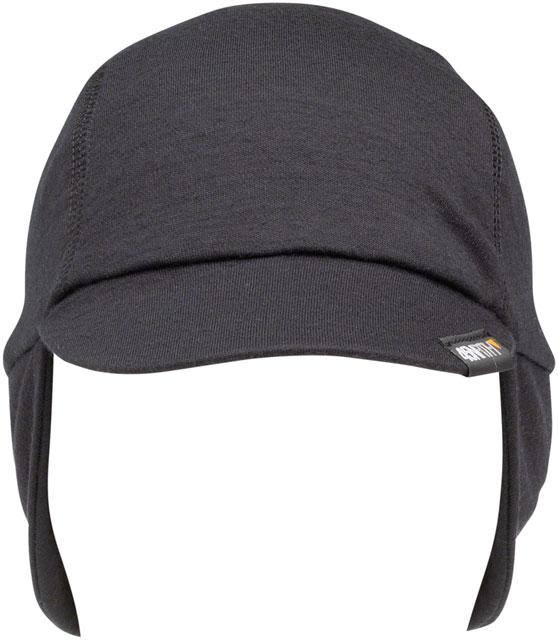 Black Cycling Cap V1911