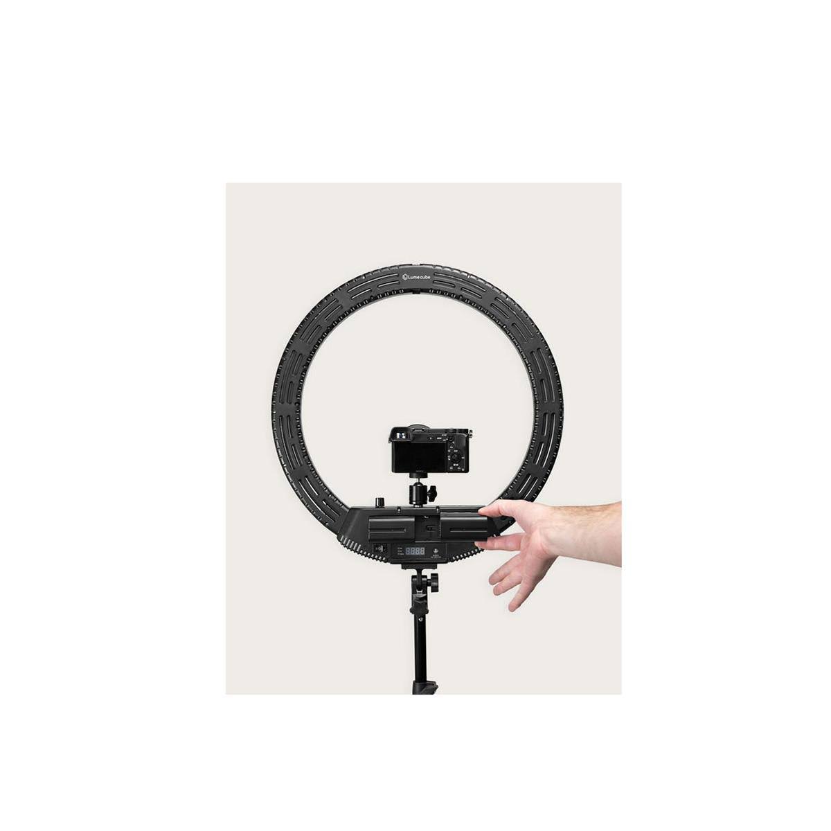 18x22 Ring Light with Stand, Battery Powered, Portable Y665