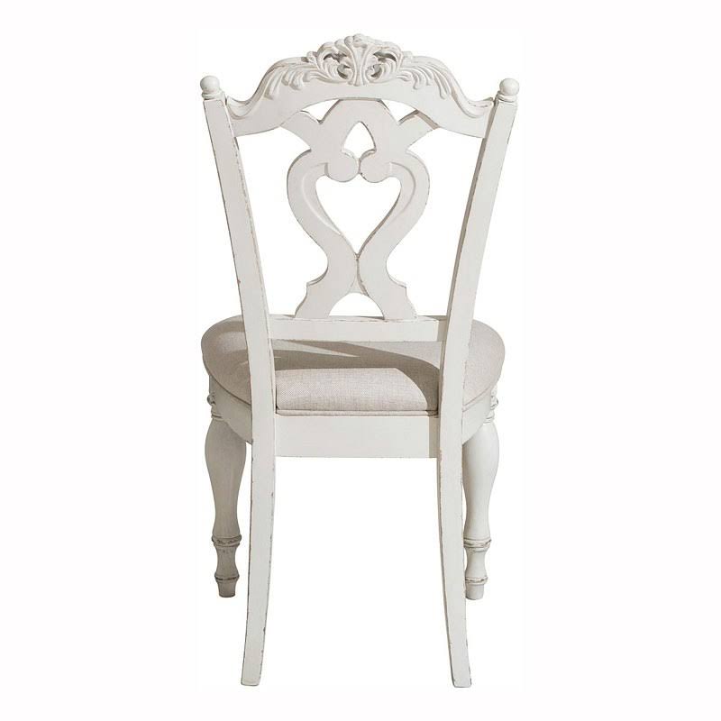 Antique White Desk Chair K3666
