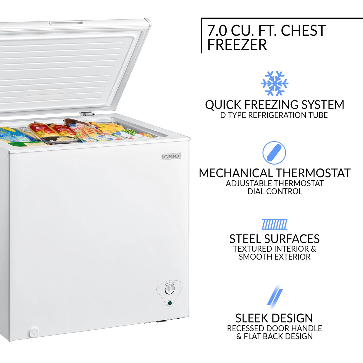 7.0 Cu. Ft. Chest Freezer V219490