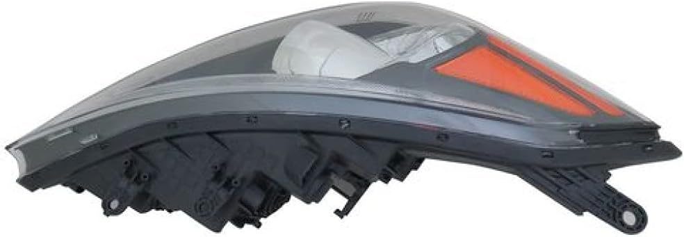 Passenger Halogen Headlight with LED Position K526