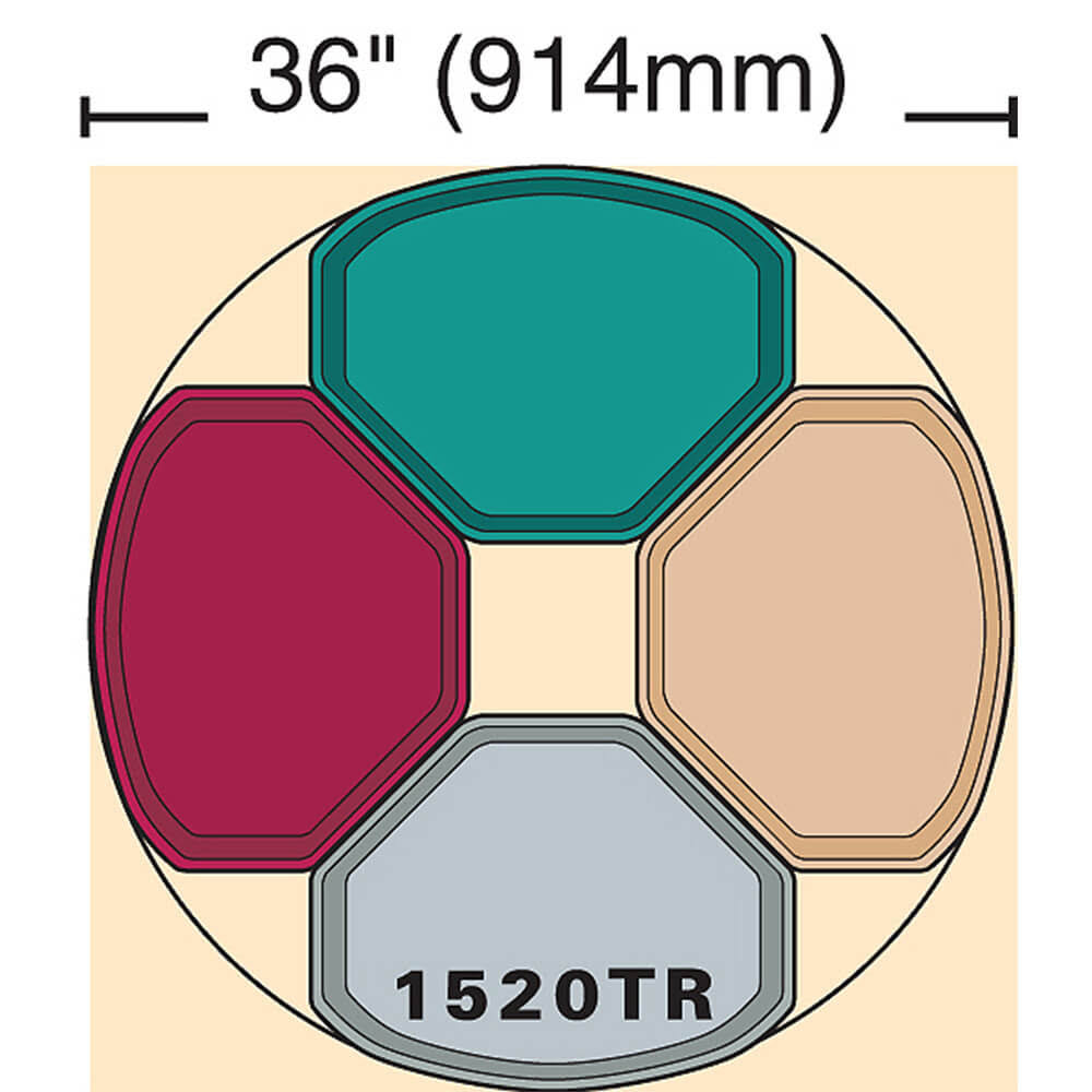 Trapezoid Camtray B9130