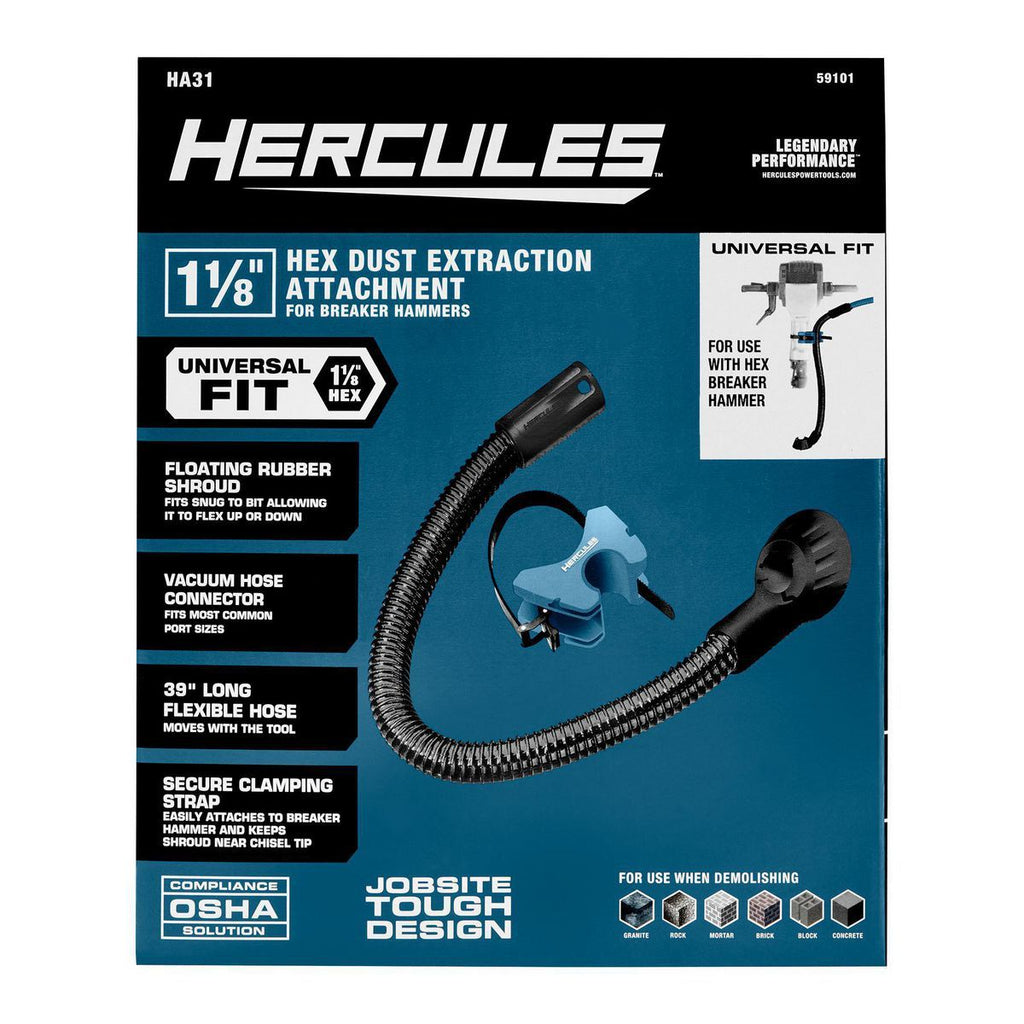 1-1/8 in. Hex Dust Extraction Attachment F90861