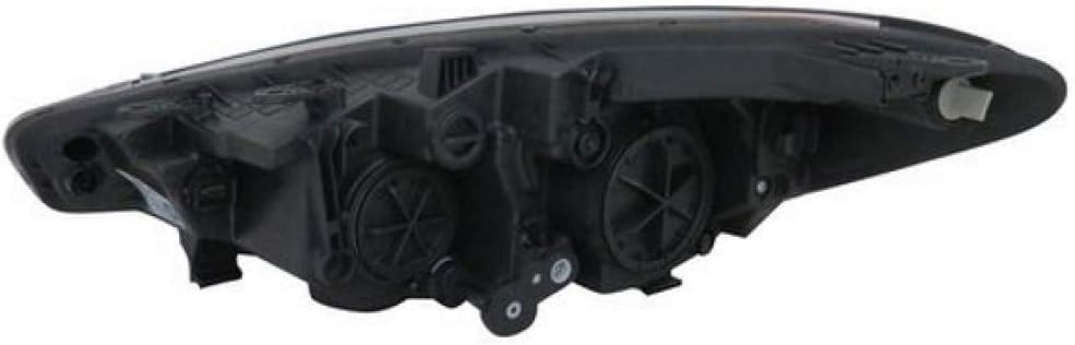 Passenger Halogen Headlight with LED Position K526