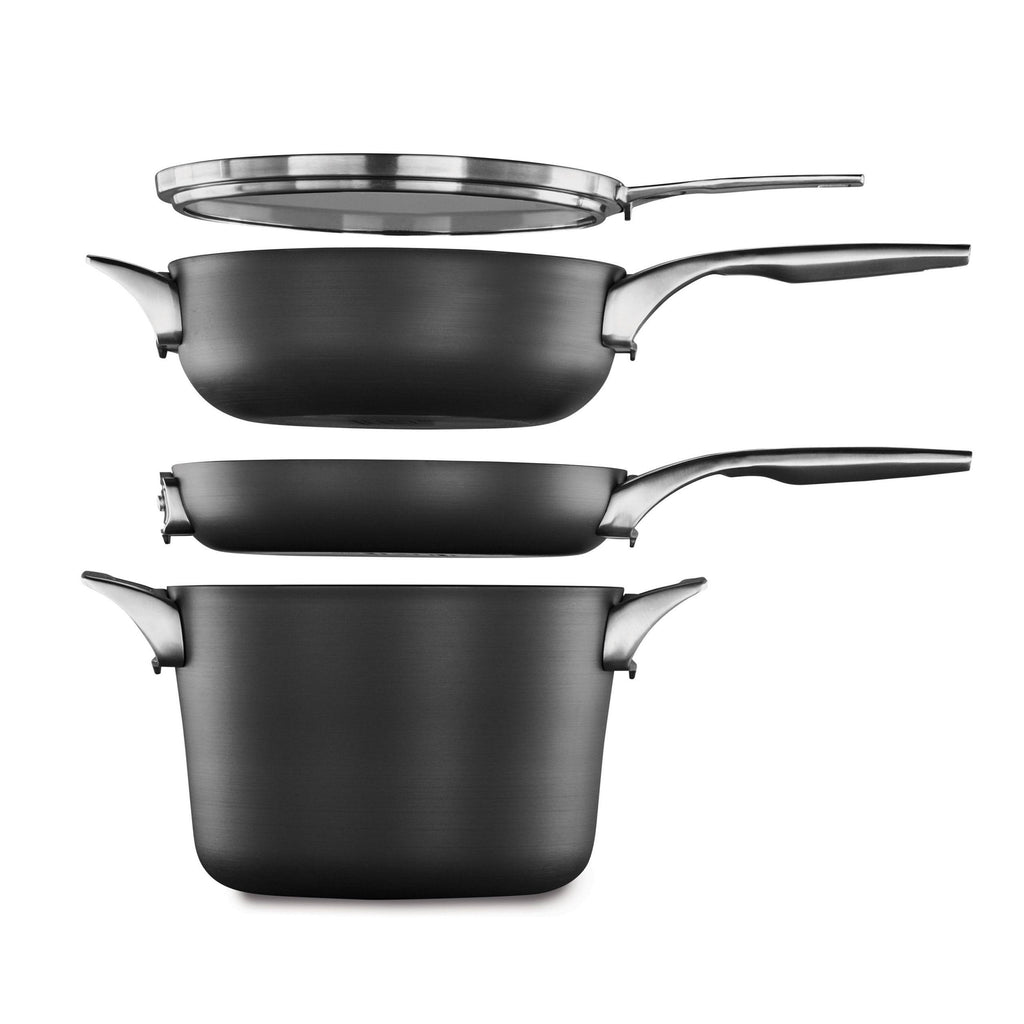 Nonstick 4-Quart Chef Pan with Lid Y82786