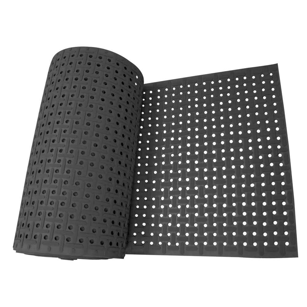 Black Nitrile Non-Slip Rubber Mat I710112