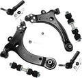 Front Lower Control Arms with Ball Joint and Outer Tie Rods 6pc Set B961469