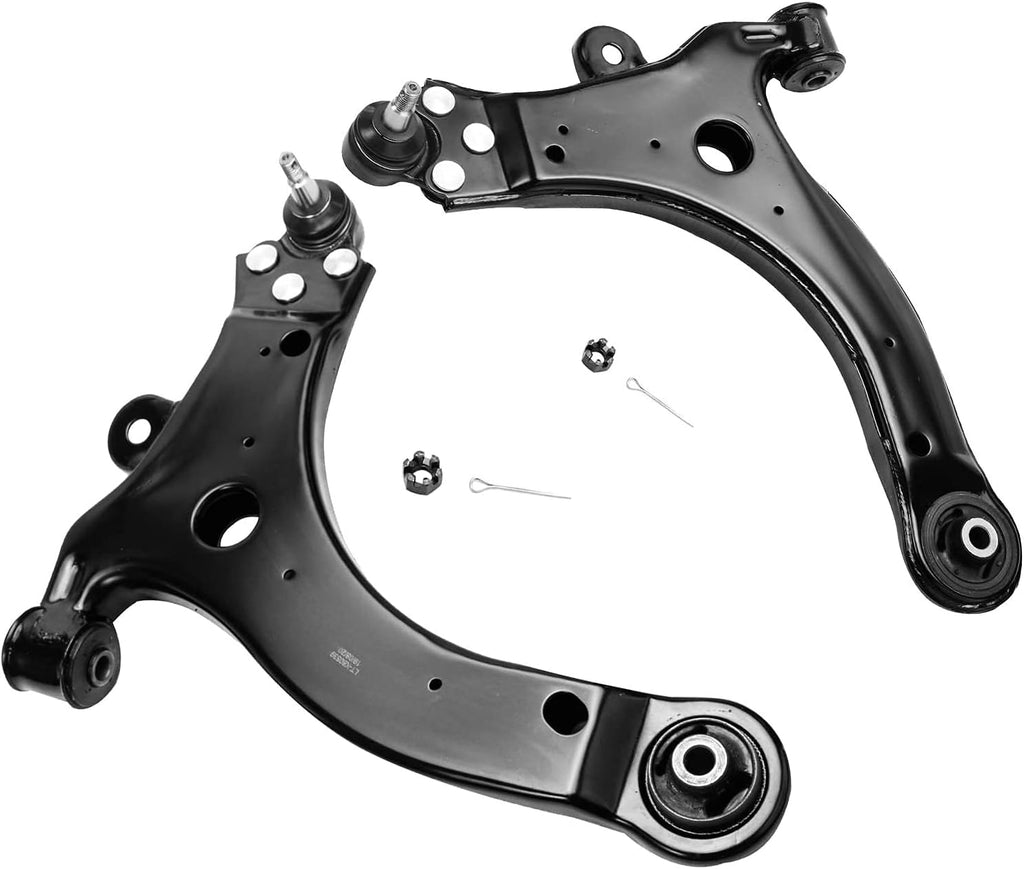Front Lower Control Arms with Ball Joint and Outer Tie Rods 6pc Set B961469