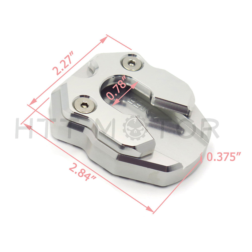 Side Pad Kickstand Stand Extension Plate For Yamaha Nmax155 2015-2018 C88508