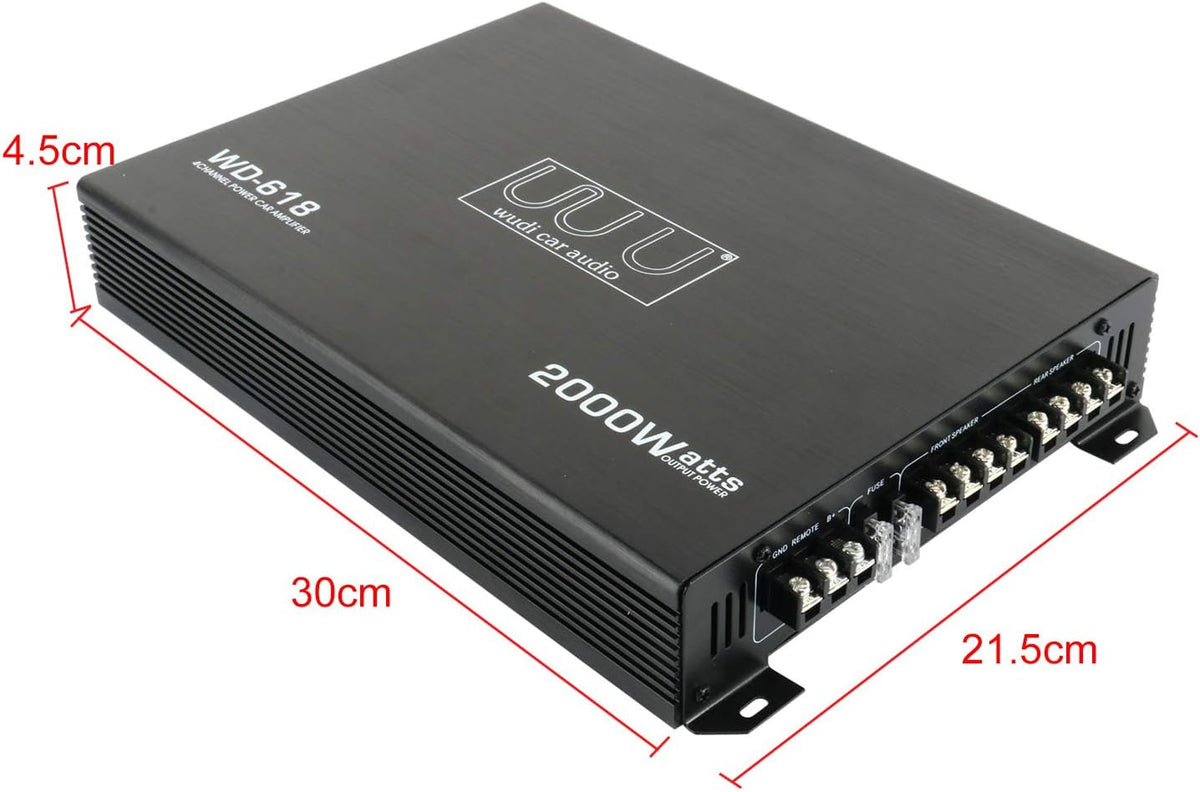 1500W 4 Channel Car Amplifier G4970