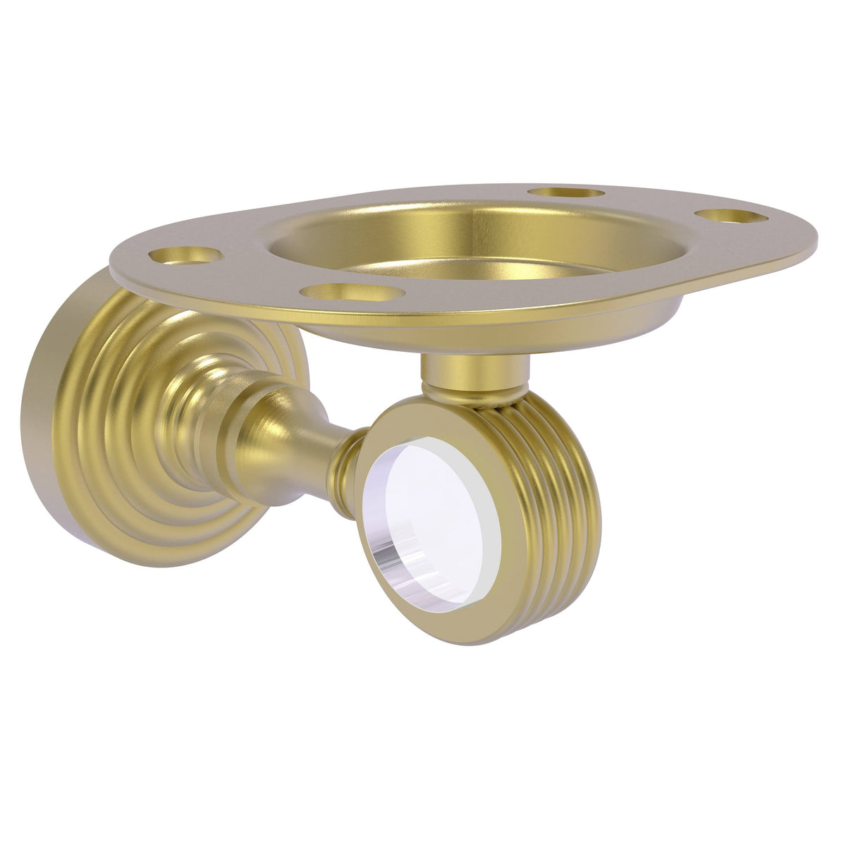 Satin Brass Tumbler and Toothbrush Holder L86567