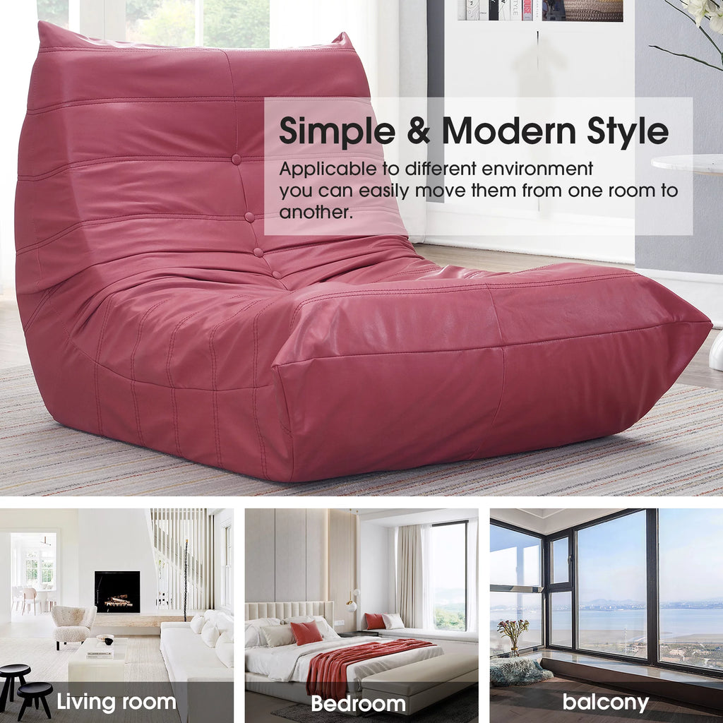 Oversized Armless Lounge Chair F2338