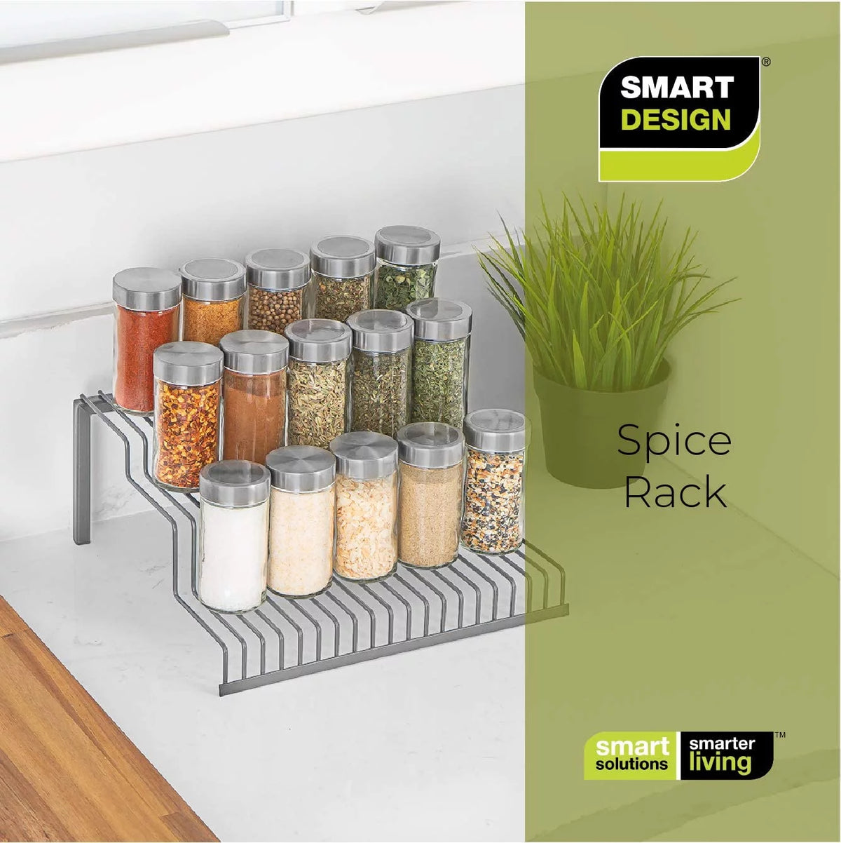3-Tier Steel Wire Spice Rack Organizer U388640