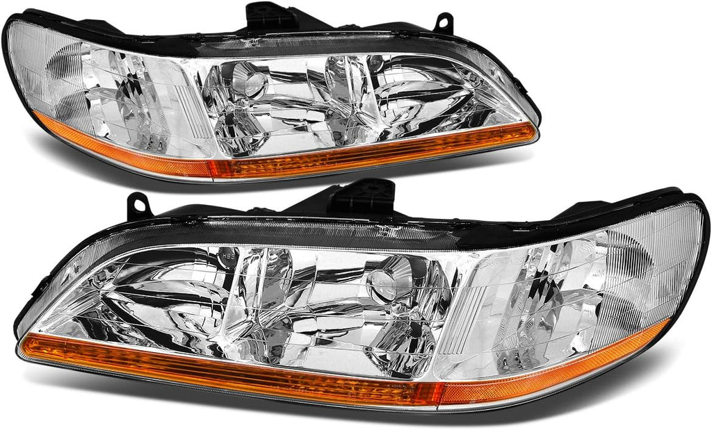 Black Housing Headlights Assembly for Honda Accord CG 98-02 G951363