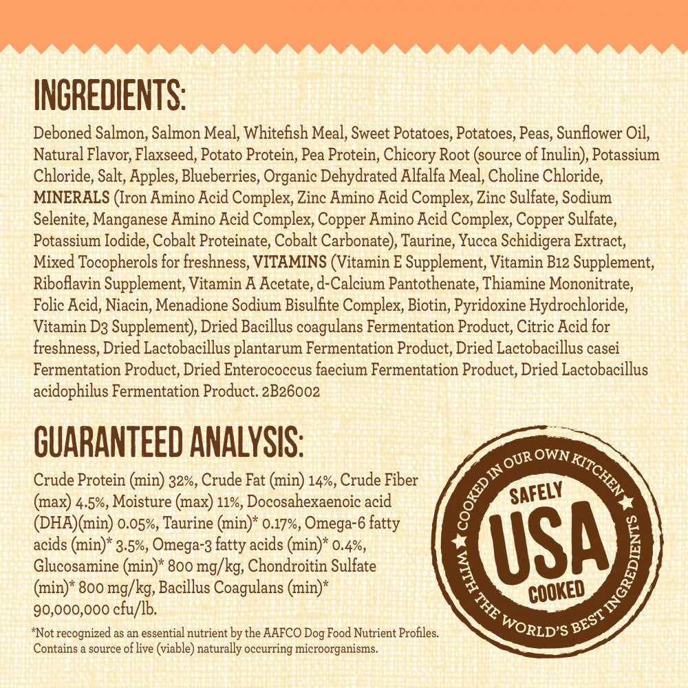 Grain Free Salmon Sweet Potato Dry Dog Food Y56128