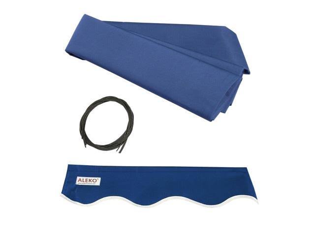 Blue Retractable Patio Awning 12 x 10 ft K150594