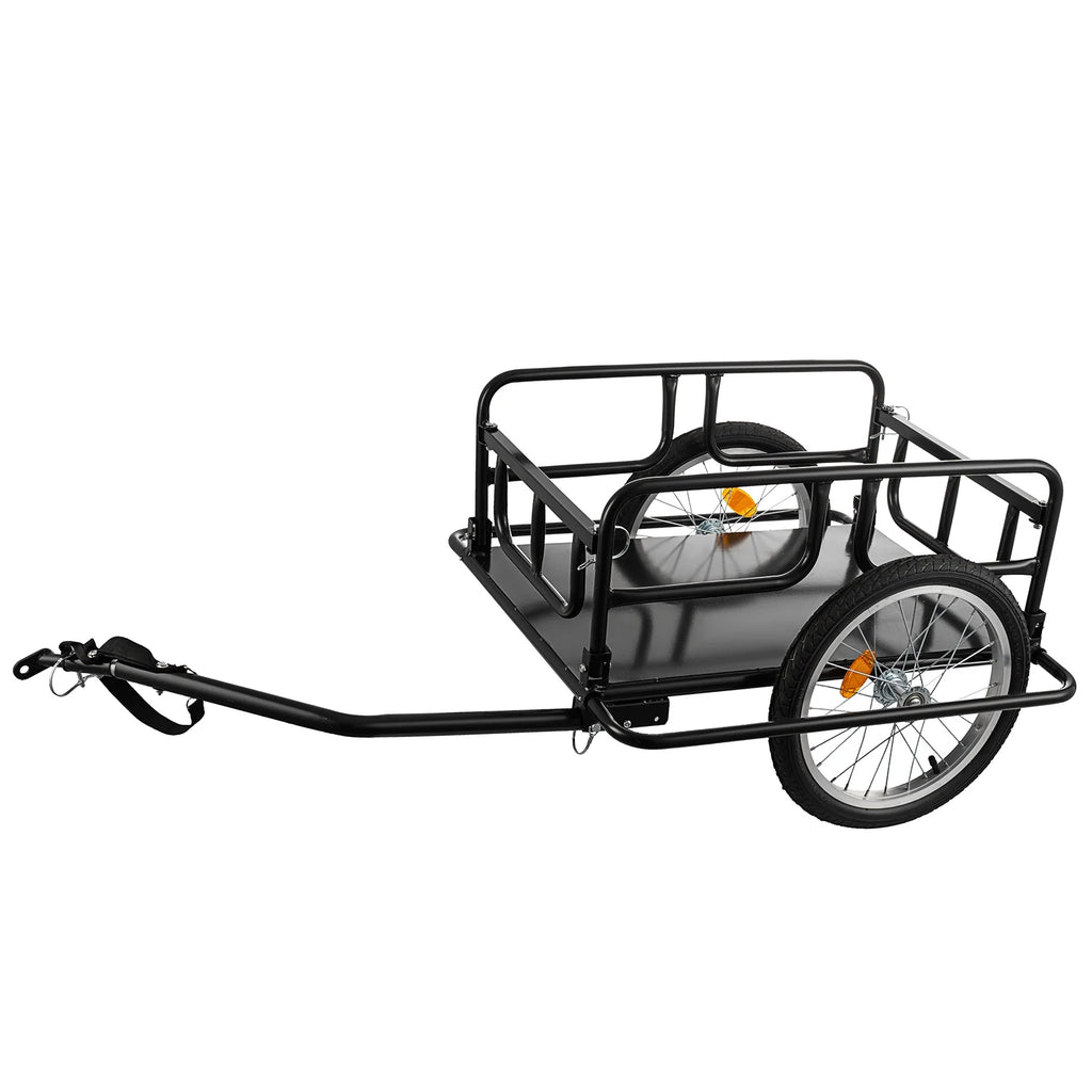 Foldable Bike Cargo Trailer with 16'' Wheels I7417