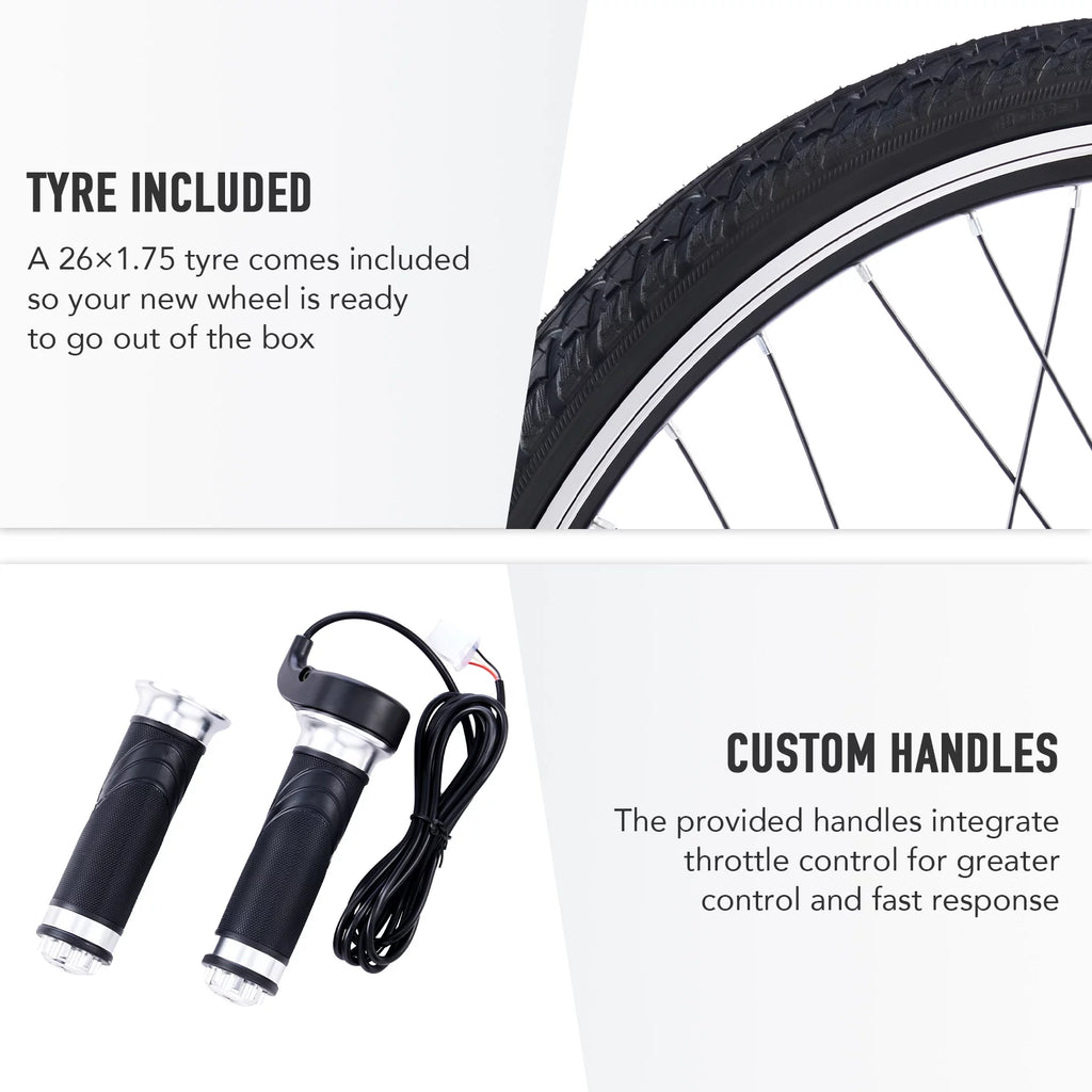 26 Inch 1000 Watt Electric Bike Conversion Kit C85269