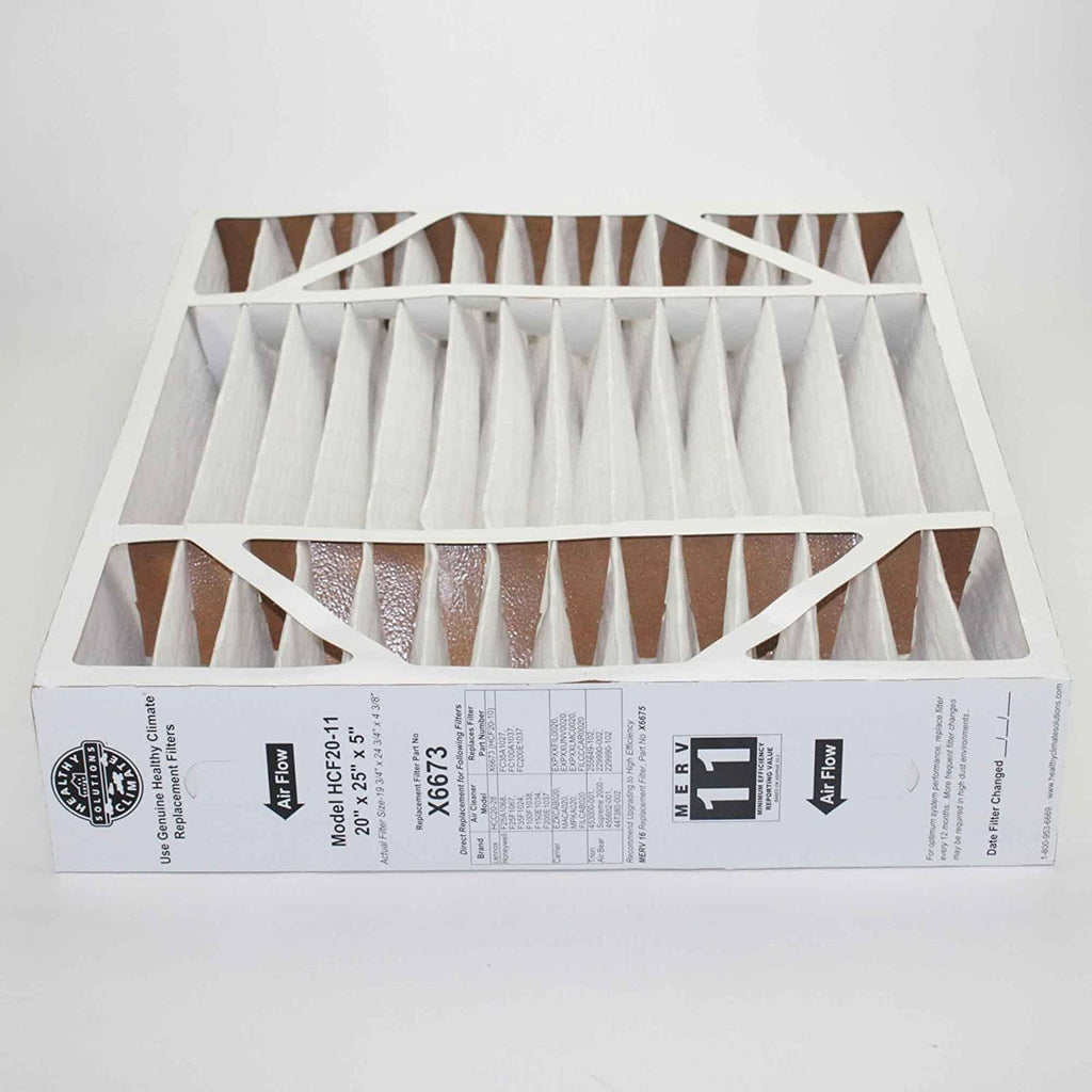 20x22x25x22x5x22 MERV 11 Air Purifier Filter Replacement (4 Pack) V455853