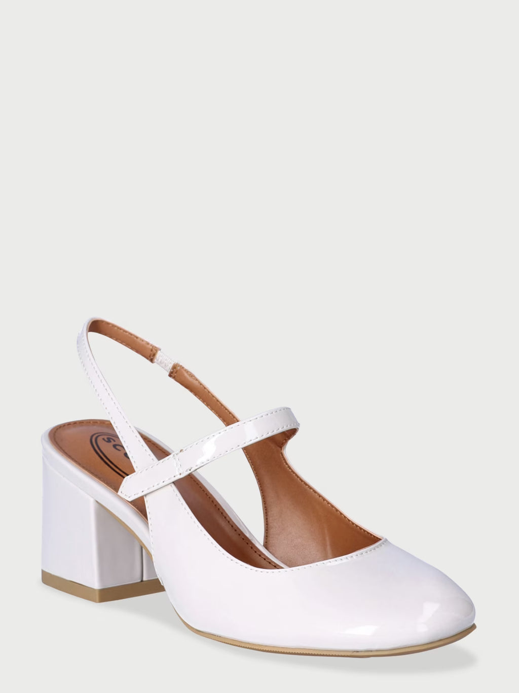 Women’s Mary Jane Slingback Block Heels X341882