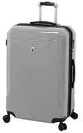 Black White Houndstooth Hardside Spinner R7246