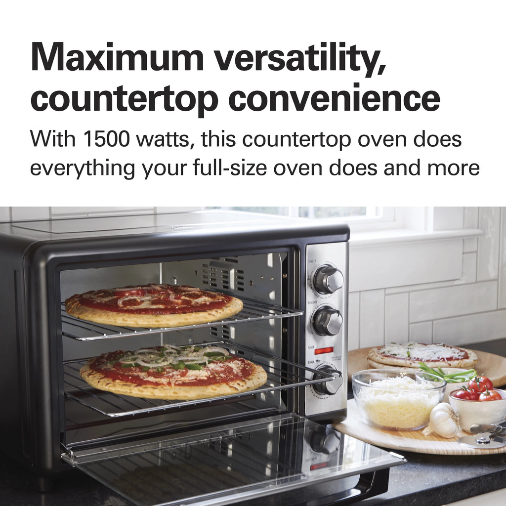 Stainless Steel Countertop Oven with Convection and Rotisserie O43302