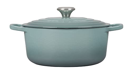 5.5 Quart Enameled Cast Iron Round Dutch Oven with Lid W94682