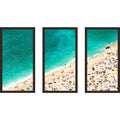 3 Piece Framed Photographic Print Set T945