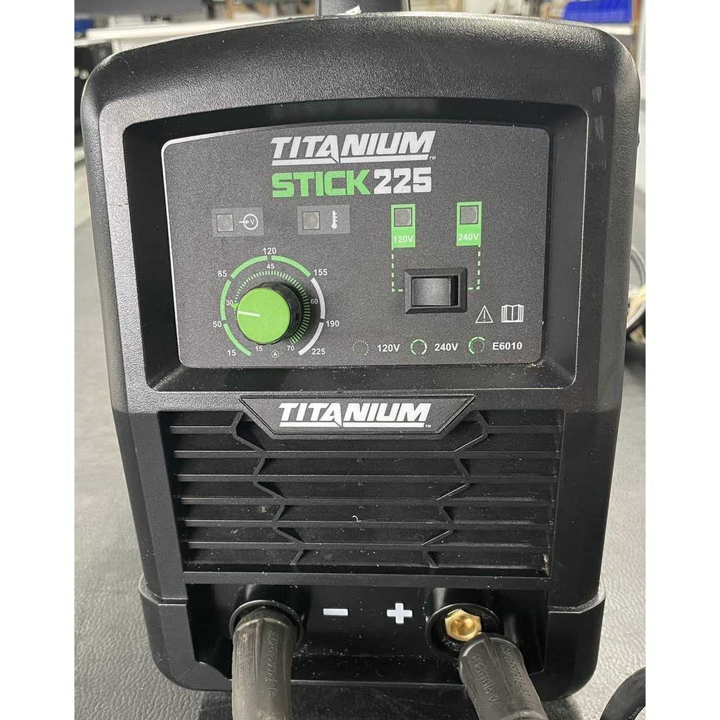 Titanium Stick 225 Inverter Welder with Electrode Holder Z299037