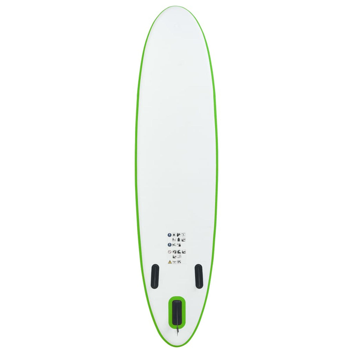Inflatable Paddleboard Set Green and White Z4215