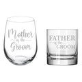 Set of 2 Stemless Glasses G360740