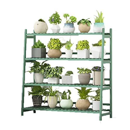 4-Tier Wooden Flower Plant Stand C396724