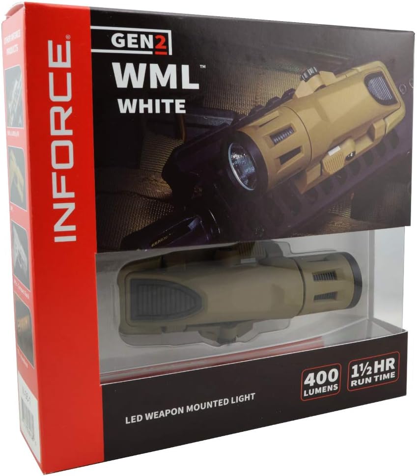 White 400 Lumens Weapon Light C9408