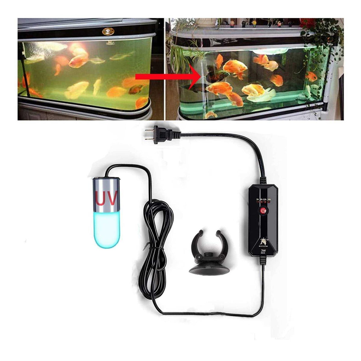 3W UV Aquarium Clean Light X434
