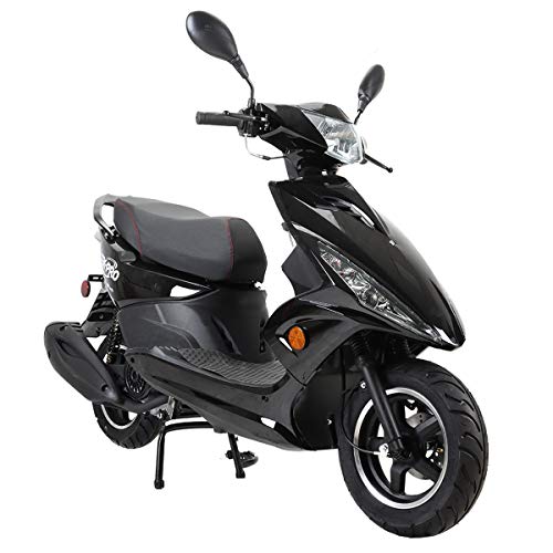 150 Moped Street Gas Moped Adult Bike with 10" Aluminum Wheels F9564