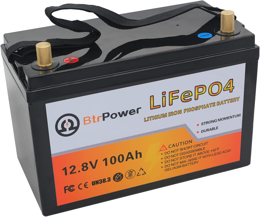 12V 200Ah Deep Cycle LiFePO4 Battery with 100A BMS G57246