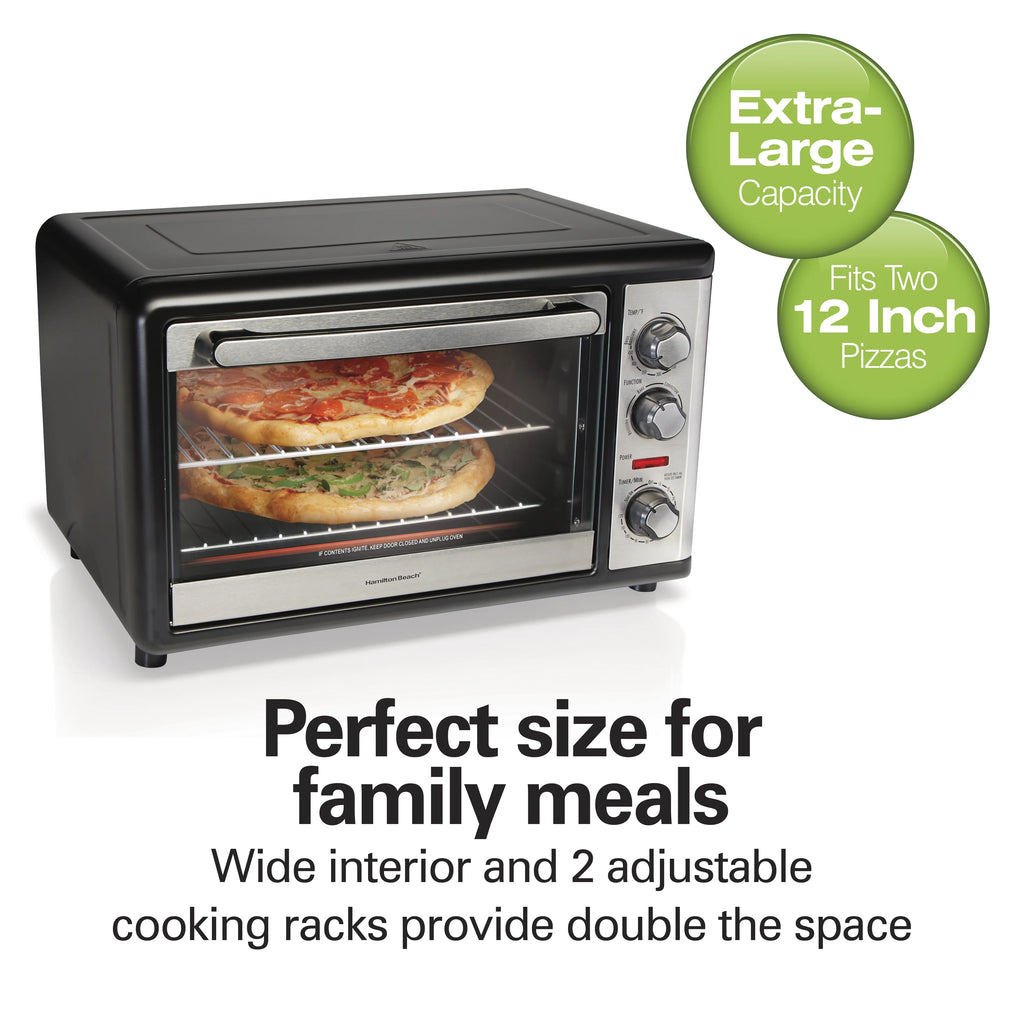 Stainless Steel Countertop Oven with Convection and Rotisserie O43302