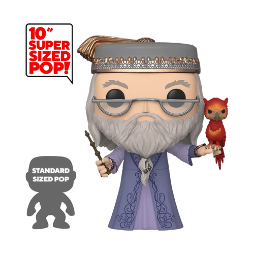 10" Harry Potter Dumbledore w/Fawkes N80921
