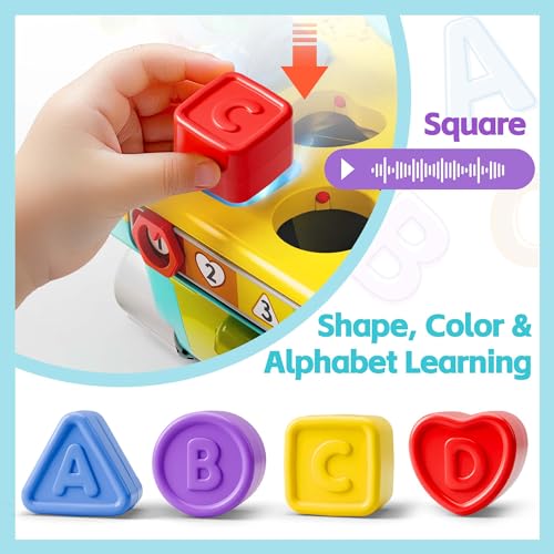 Toddler Musical Workbench Toys Tool Set Shape Sorter Z161025