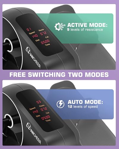 Under Desk Elliptical Machine with Resistance/Speed Dual Mode H428