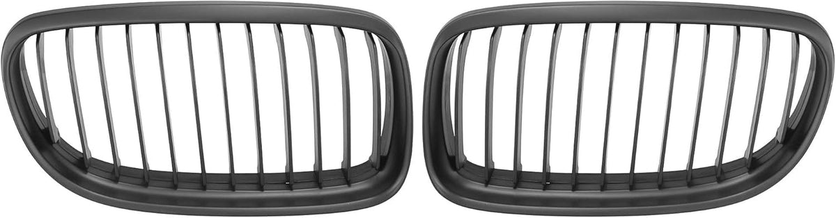 Black ABS Plastic Front Hood Kidney Grille R77978