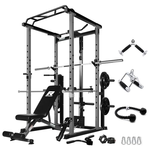 Power Cage with Cable Crossover and Squat Rack K268791