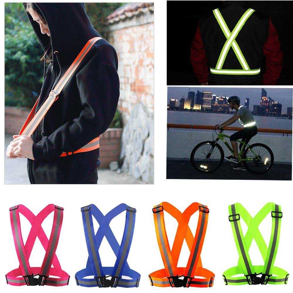 Reflective Vest with Hi Vis Bands X814