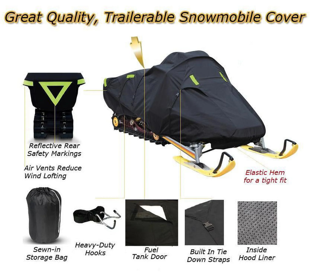 Trailerable 600 Denier Snowmobile Cover T823118