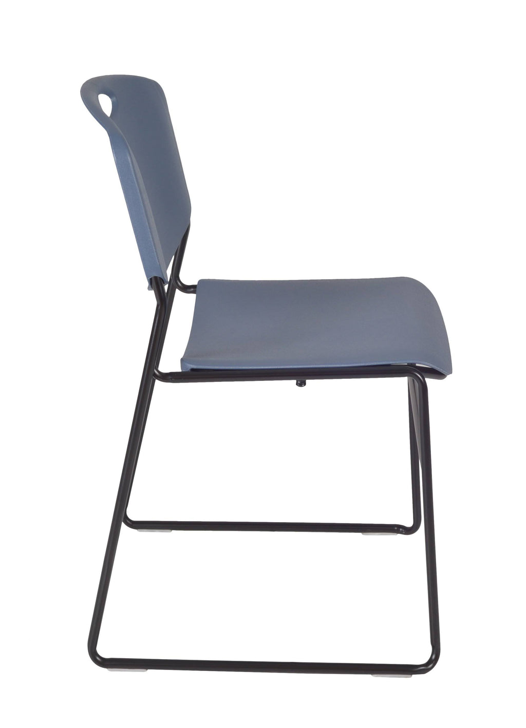 Maple Training Table with 2 Blue Stack Chairs L6623