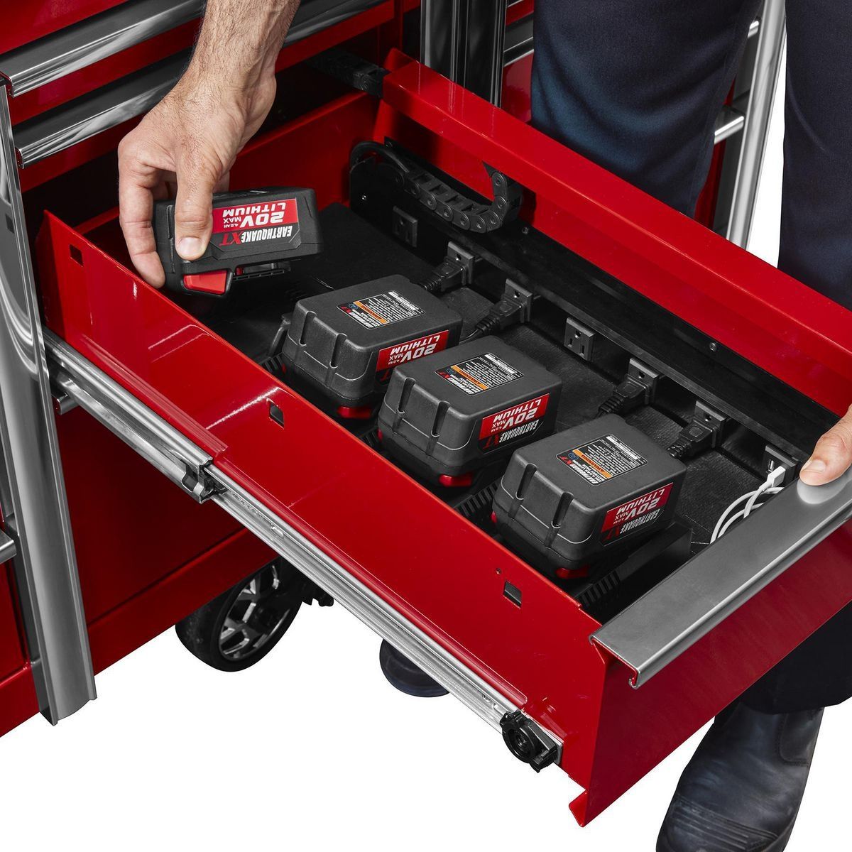 56 in. x 25 in. Red Roll Cab T59325