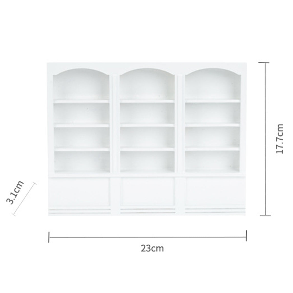 1:12 Wooden Dollhouse Cabinet Miniature Nursery Supplies M620833