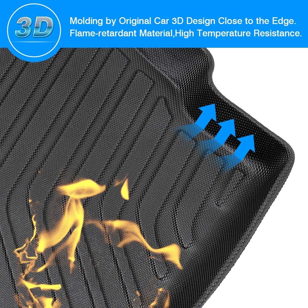 Trunk Mat Rear Cargo Liner Pack of 2 F7325